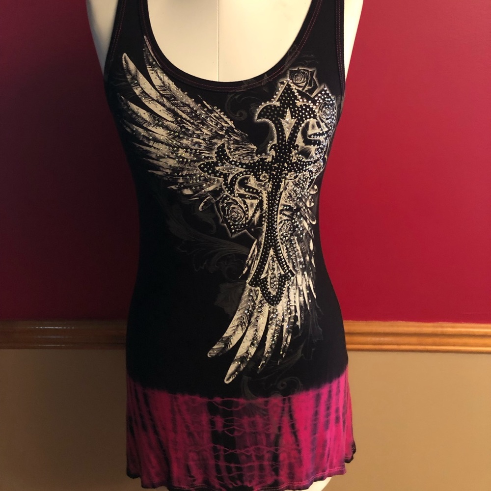 Gorgeous Vocal tank top or swimsuit coverup